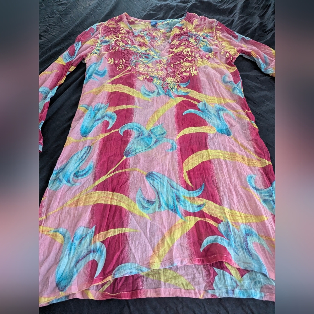 Raj Embroidered Tunic - Picture 5 of 13